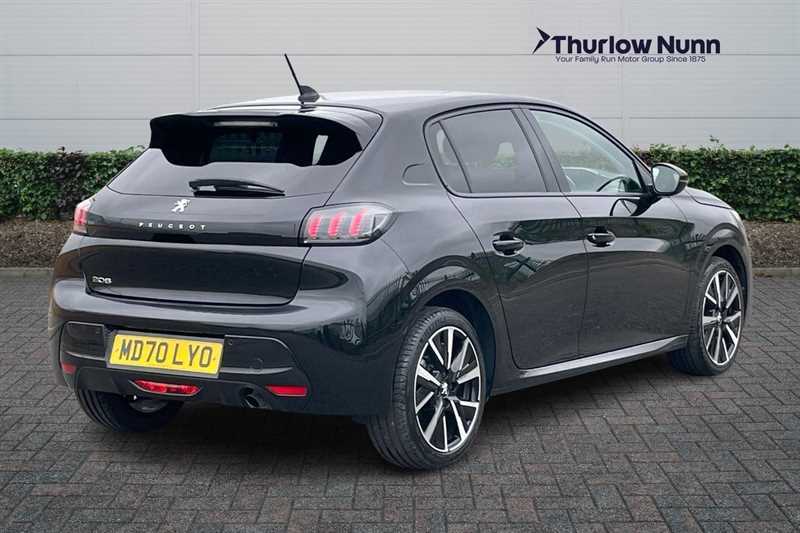 Peugeot 208 1.2 Puretech Allure Premium Hatchback E MD70LYO Black #6