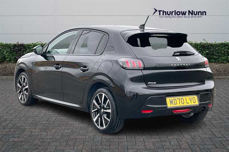 Peugeot 208 1.2 Puretech Allure Premium Hatchback E MD70LYO Black #4