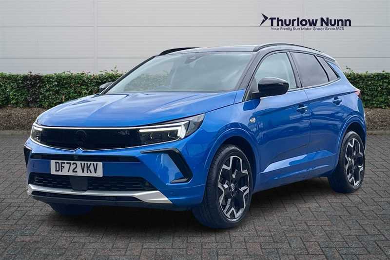 Vauxhall Grandland 1.2 Turbo Ultimate Suv Euro 6 S DF72VKV Blue #6