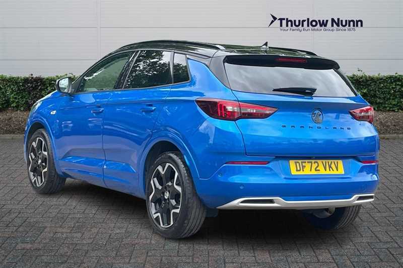 Vauxhall Grandland 1.2 Turbo Ultimate Suv Euro 6 S DF72VKV Blue #4