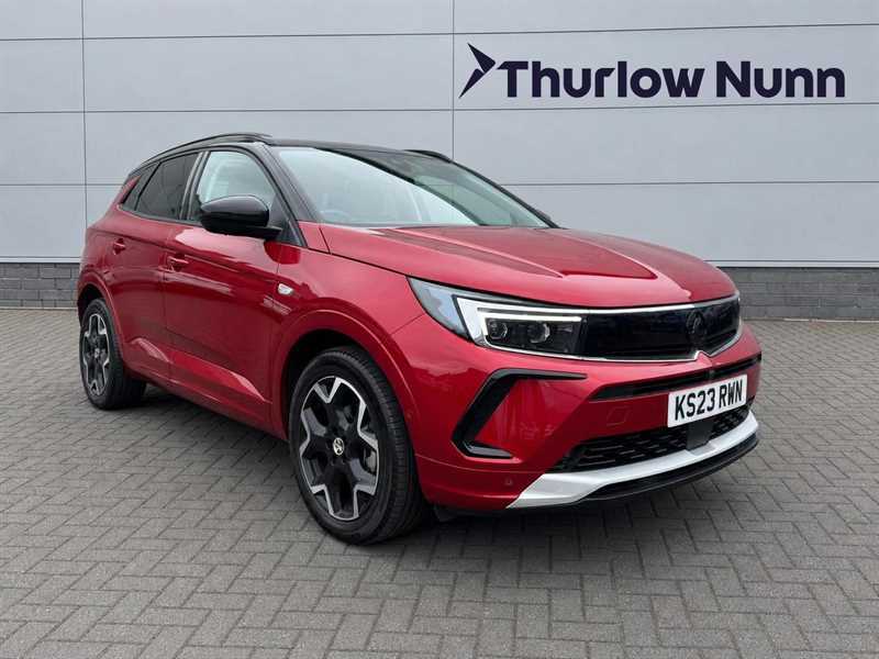 Vauxhall Grandland Ultimate 1.2 Turbo Startstop 130Ps Red