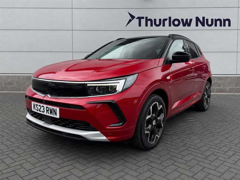 Vauxhall Grandland Ultimate 1.2 Turbo Startstop 130Ps KS23RWN Red #3