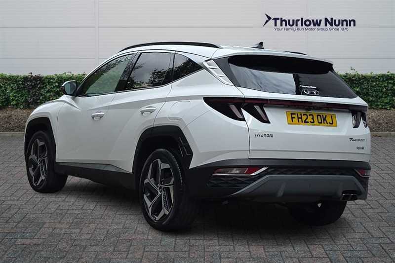 Hyundai Tucson 1.6 H T-gdi Premium Suv Hybrid Eur FH23OKJ White #5