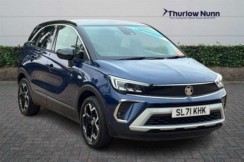 Vauxhall Crossland 1.2 Turbo Elite Nav Suv Euro 6 S Blue