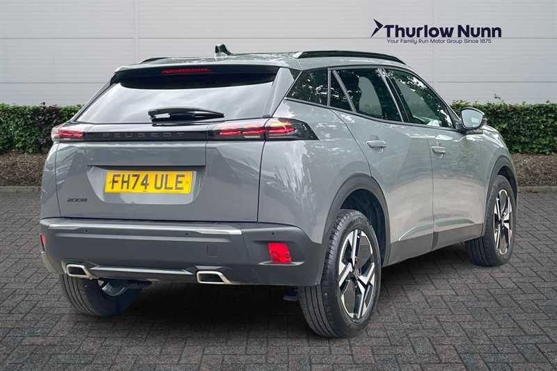Peugeot 2008 1.2 Puretech Allure Suv Euro 6 FH74ULE Grey #3