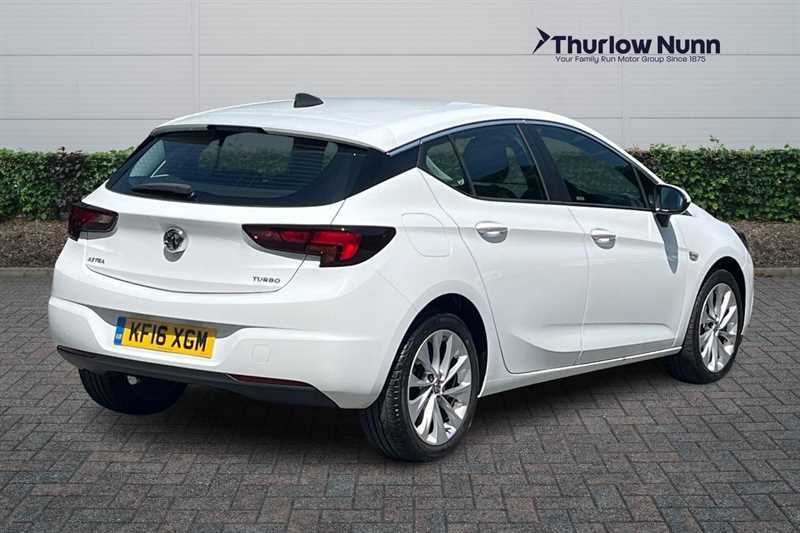 Vauxhall Astra 1.4I Turbo 125 Ps Energy Hatchback White #3