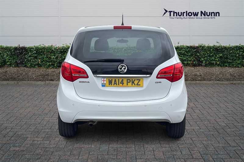 Vauxhall Meriva 1.7 Cdti Se Mpv Euro 5 110 Ps White #4