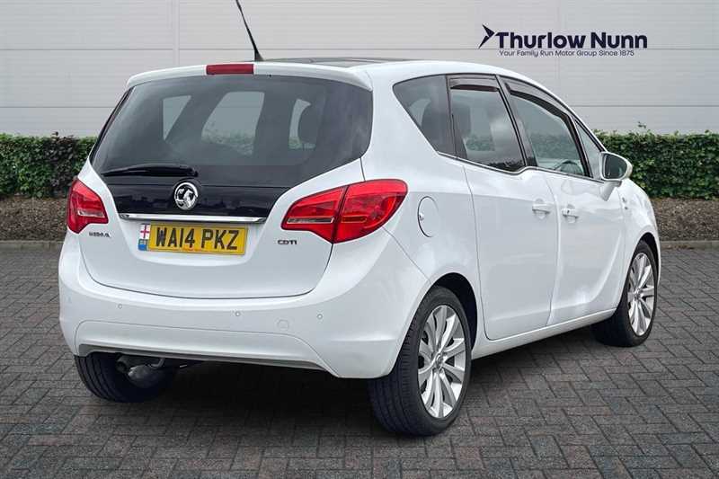 Vauxhall Meriva 1.7 Cdti Se Mpv Euro 5 110 Ps White #3