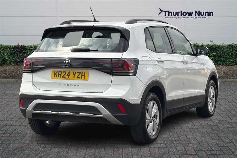 Volkswagen T-Cross 1.0 Tsi Life Suv Euro 6 Ss 9 KR24YZH White #3