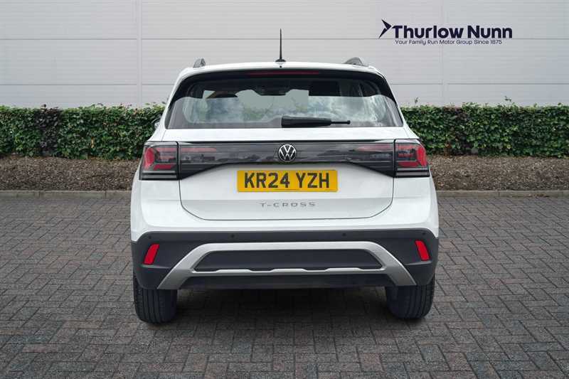 Volkswagen T-Cross 1.0 Tsi Life Suv Euro 6 Ss 9 KR24YZH White #4