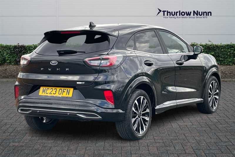 Ford Puma 1.0T Ecoboost Mhev St-line Vignale Suv MC23OFN Black #3