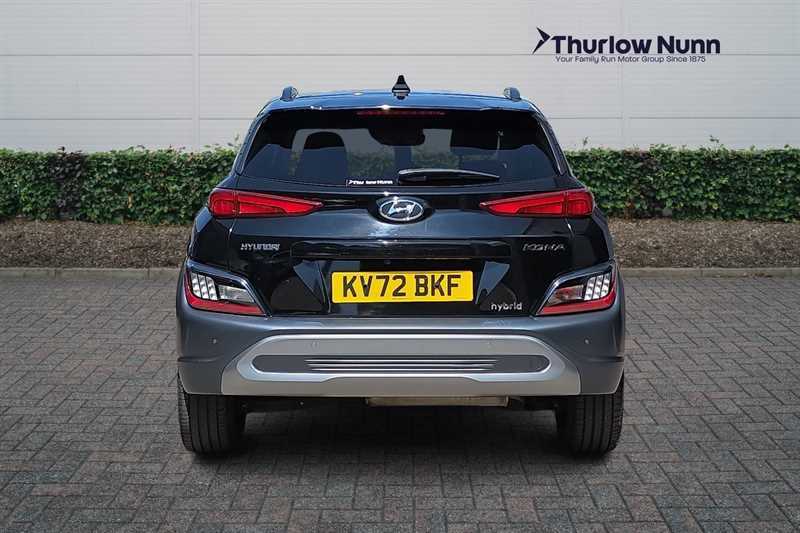Hyundai Kona 1.6 H-gdi Premium Suv Hybrid Dct Euro 6 KV72BKF Black #4