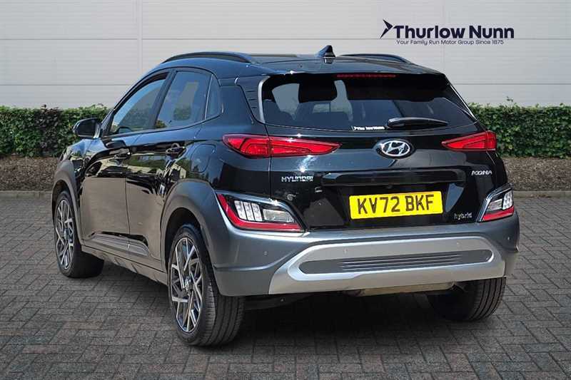 Hyundai Kona 1.6 H-gdi Premium Suv Hybrid Dct Euro 6 KV72BKF Black #5