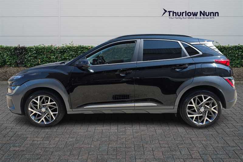Hyundai Kona 1.6 H-gdi Premium Suv Hybrid Dct Euro 6 KV72BKF Black #6