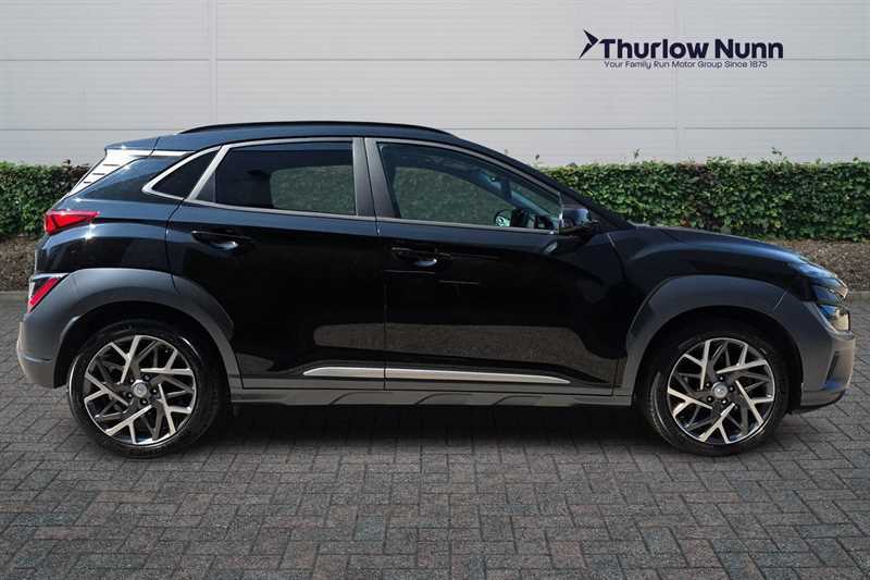 Hyundai Kona 1.6 H-gdi Premium Suv Hybrid Dct Euro 6 KV72BKF Black #2