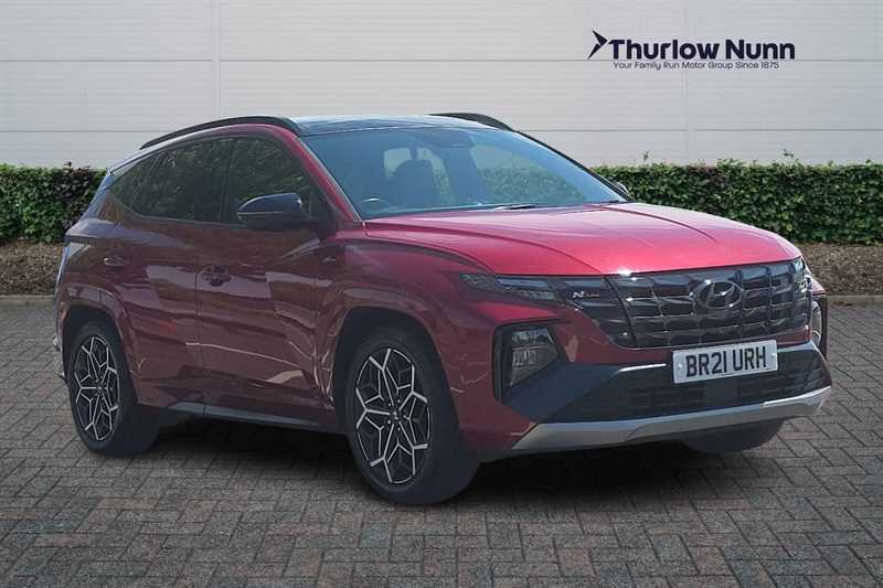 Hyundai Tucson 1.6 T-gdi N Line S Suv Euro 6 S Red