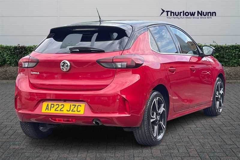Vauxhall Corsa 1.2 Turbo Elite Edition Hatchback Manua AP22JZC Red #3