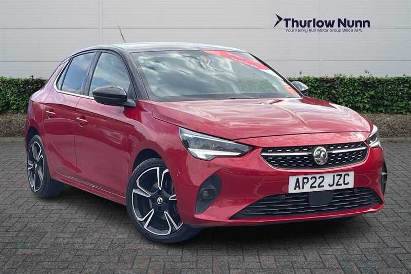 Vauxhall Corsa 1.2 Turbo Elite Edition Hatchback Manua Red