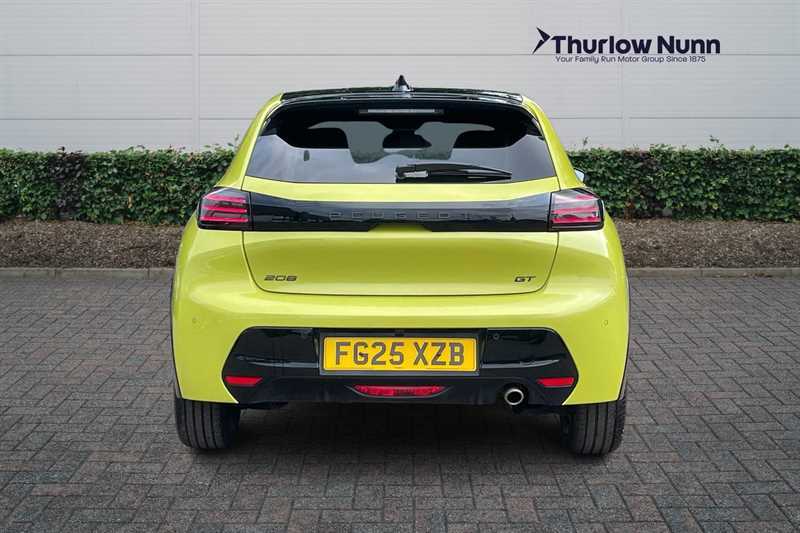 Peugeot 208 1.2 Puretech Gt Hatchback Euro 6 FG25XZB Yellow #4