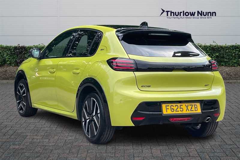 Peugeot 208 1.2 Puretech Gt Hatchback Euro 6 FG25XZB Yellow #5