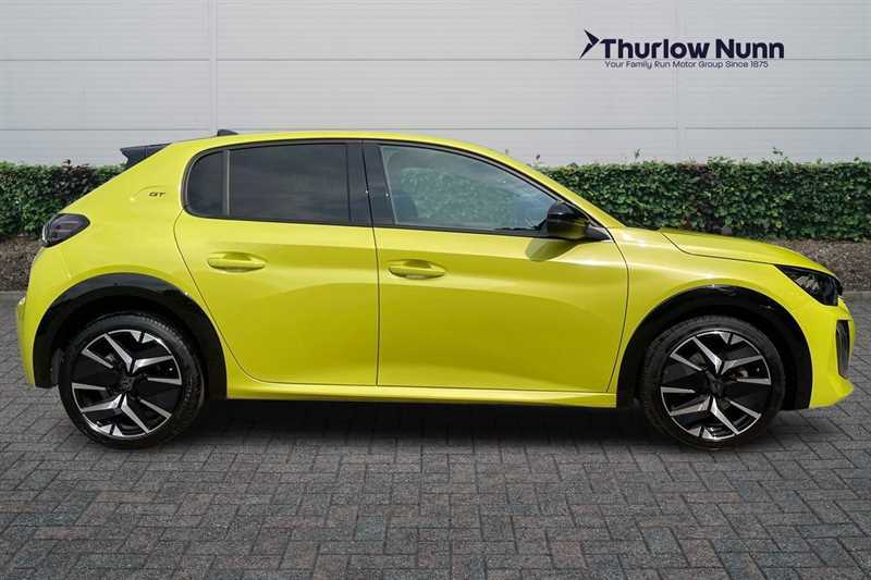 Peugeot 208 1.2 Puretech Gt Hatchback Euro 6 FG25XZB Yellow #2