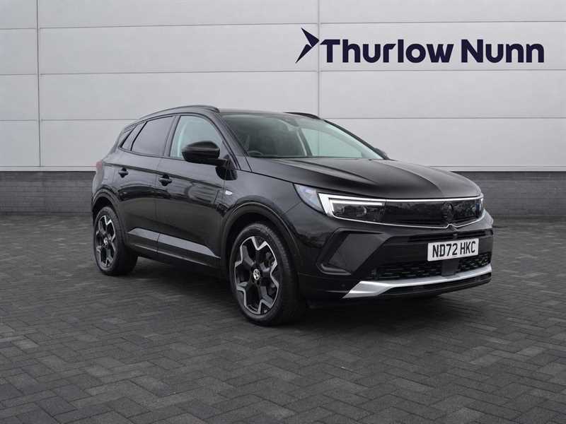 Vauxhall Grandland Ultimate 1.2 Turbo Startstop 130Ps ND72HKC Black