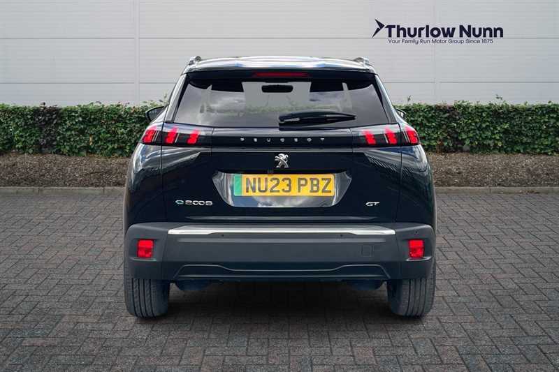Peugeot e-2008 50Kwh Gt Suv 7Kw Charger 136 NU23PBZ Black #6