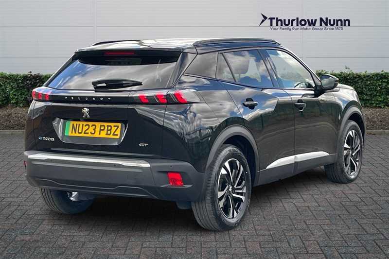 Peugeot e-2008 50Kwh Gt Suv 7Kw Charger 136 NU23PBZ Black #4
