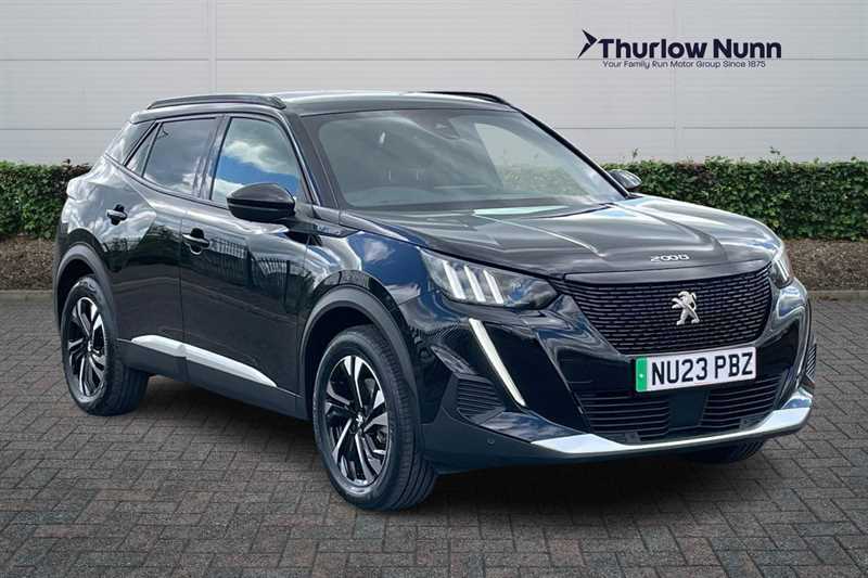 Peugeot e-2008 50Kwh Gt Suv 7Kw Charger 136 NU23PBZ Black