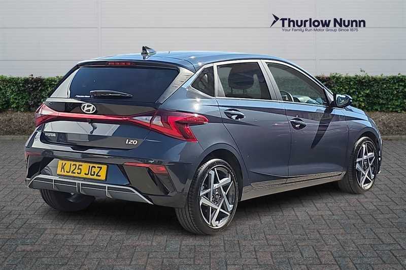 Hyundai I20 1.0 T-gdi Premium Hatchback Euro KJ25JGZ Grey #3