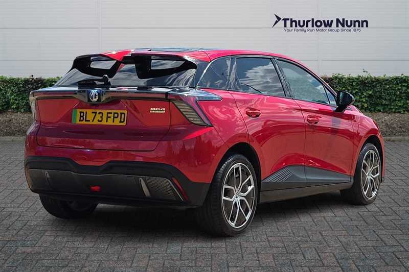 MG MG4 77Kwh Trophy Extended Range Hatchback Red #3