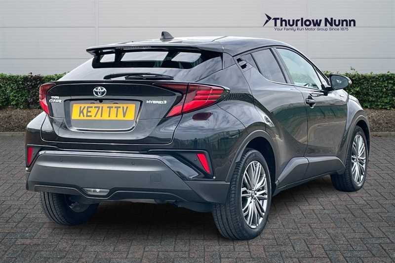 Toyota C-Hr 1.8 Vvt-h Gpf Excel Suv Hybrid Cvt Euro KE71TTV Black #3