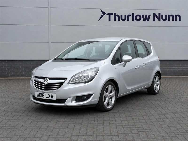 Vauxhall Meriva Tech Line 1.4I 100Ps Silver #3