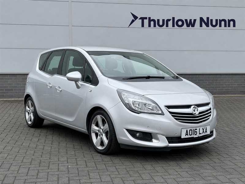 Vauxhall Meriva Tech Line 1.4I 100Ps Silver