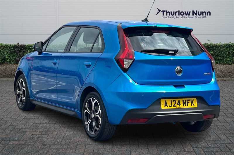 MG MG3 1.5 Vti-tech Exclusive Nav Hatchback Ma AJ24NFK Blue #5