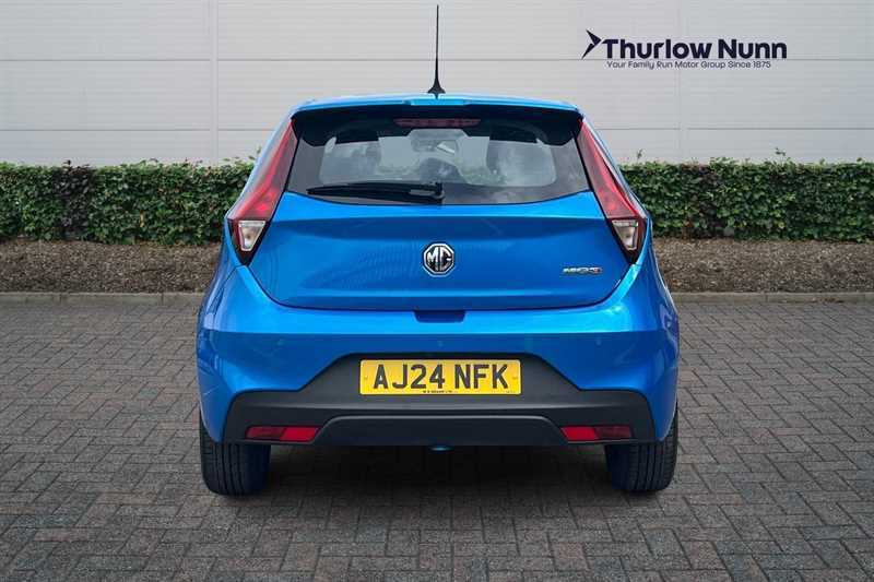MG MG3 1.5 Vti-tech Exclusive Nav Hatchback Ma AJ24NFK Blue #4