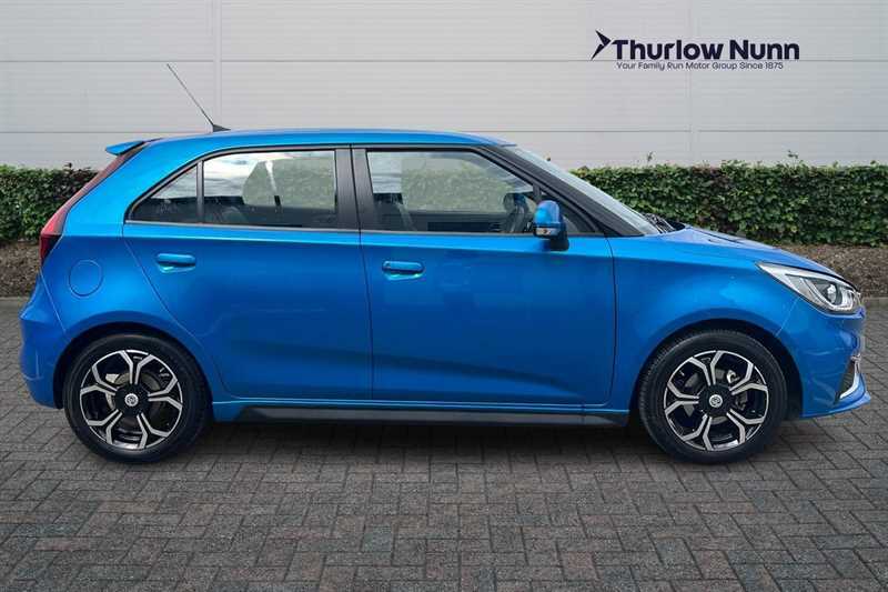 MG MG3 1.5 Vti-tech Exclusive Nav Hatchback Ma AJ24NFK Blue #2