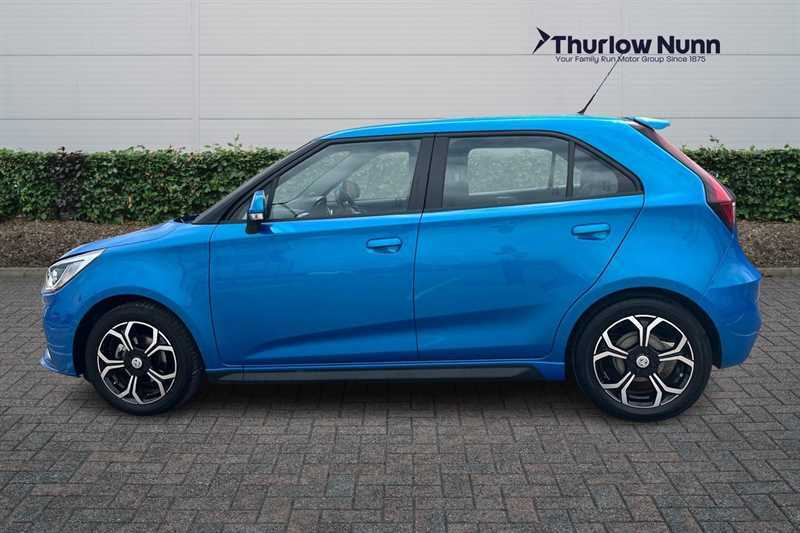 MG MG3 1.5 Vti-tech Exclusive Nav Hatchback Ma AJ24NFK Blue #6