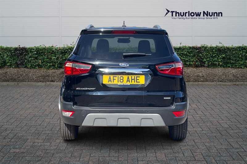 Ford Ecosport 1.0T Ecoboost Titanium Suv Euro Black #4