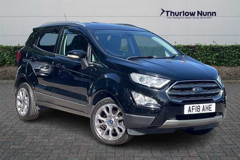 Ford Ecosport 1.0T Ecoboost Titanium Suv Euro Black