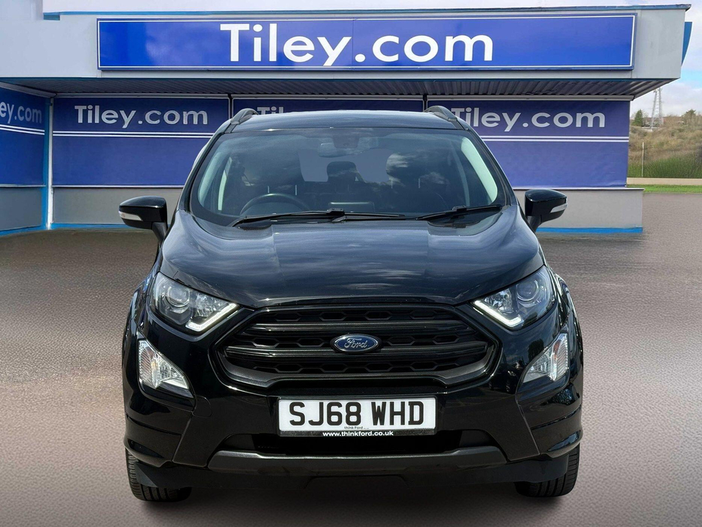 Ford Ecosport 1.0T Ecoboost St-line Euro 6 Ss SJ68WHD Black #2