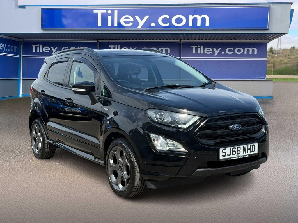Ford Ecosport 1.0T Ecoboost St-line Euro 6 Ss Black