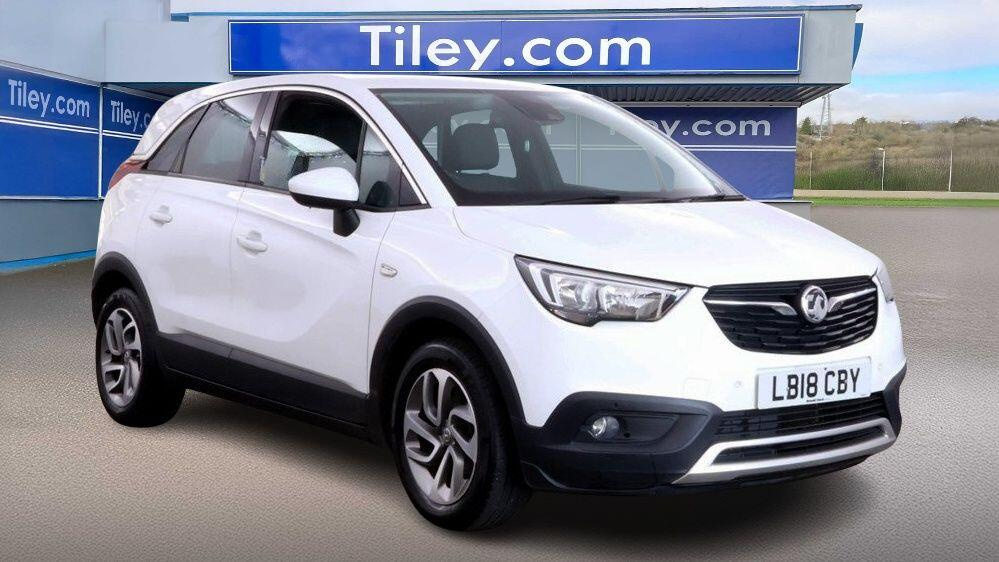 Vauxhall Crossland X 1.2 Tech Line Nav Euro 6 White