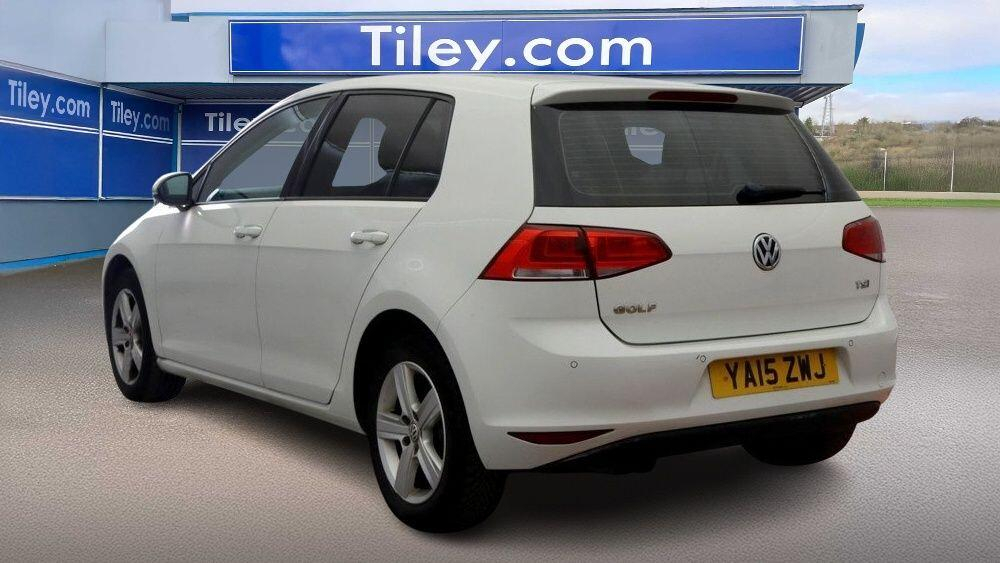 Volkswagen Golf 1.6 Tdi 110 Match Dsg Black #5