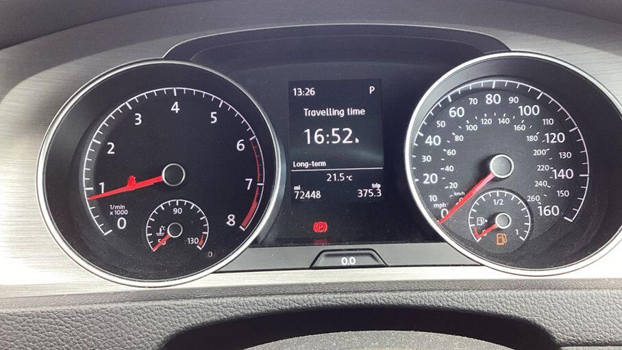 Volkswagen Golf 1.6 Tdi 110 Match Dsg Black #9