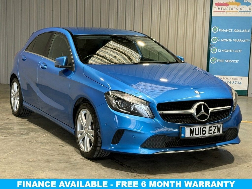 Mercedes-Benz A Class 1.6L Sport Blue