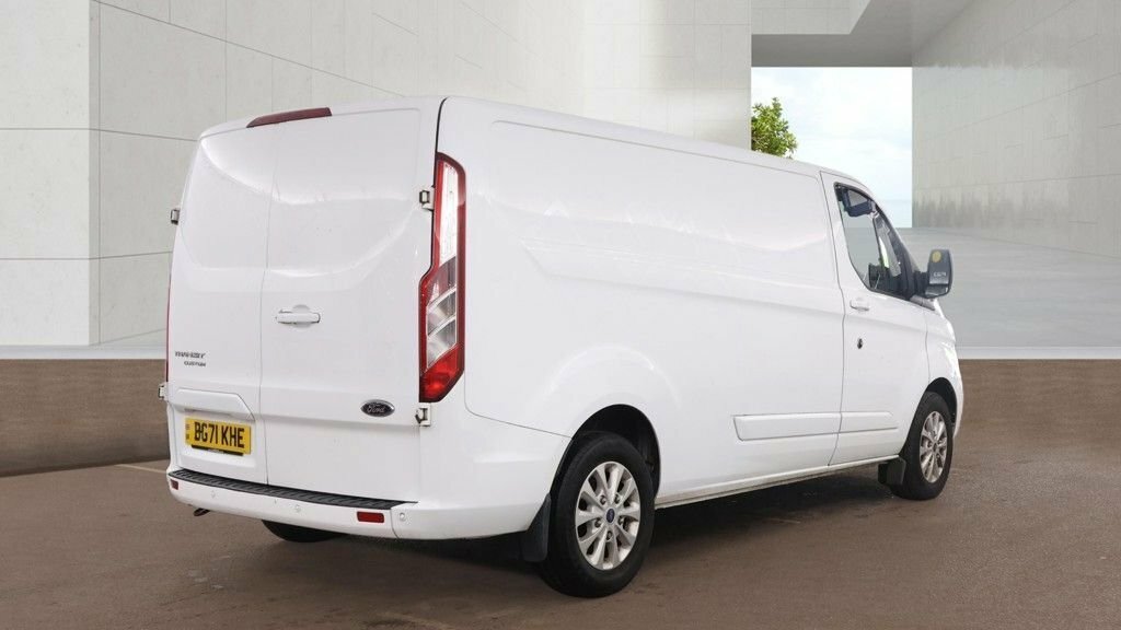 Ford Transit Custom 2L Limited BG71KHE White #4