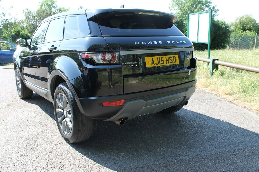 Land Rover Range Rover Evoque 2.2 Sd4 Pure 9 Tech Pack AJ15HSD Black #4