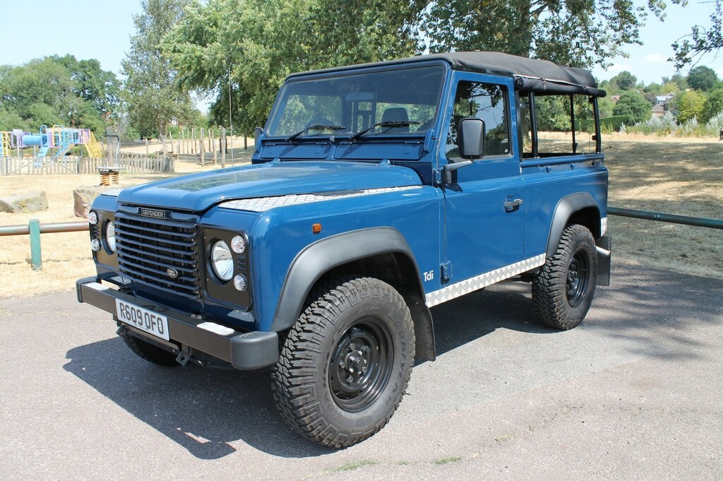 Land Rover Defender Hard Top Td5 Blue #3