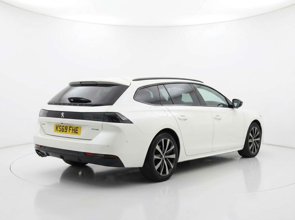 Peugeot 508 SW Gt Line White #4